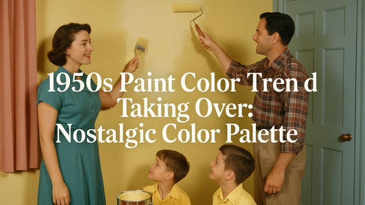 1950s Paint Color Trend Taking Over: Nostalgic Color Palette