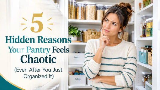 5 Hidden Reasons Your Pantry Feels Chaotic (Even After You Just Organized It)