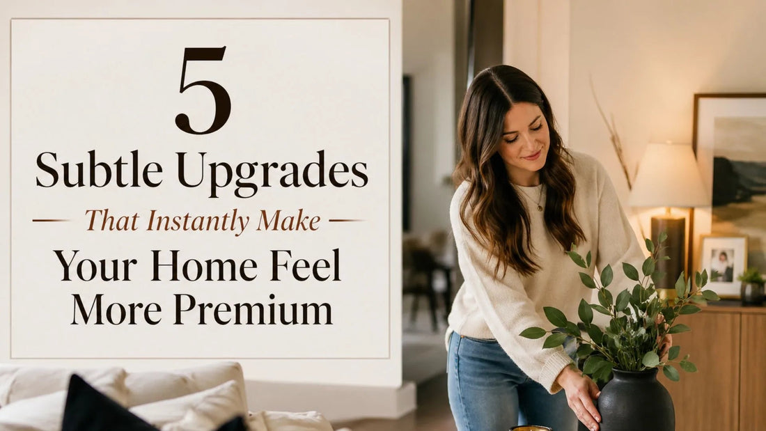 5 Subtle Upgrades That Instantly Make Your Home Feel More Premium