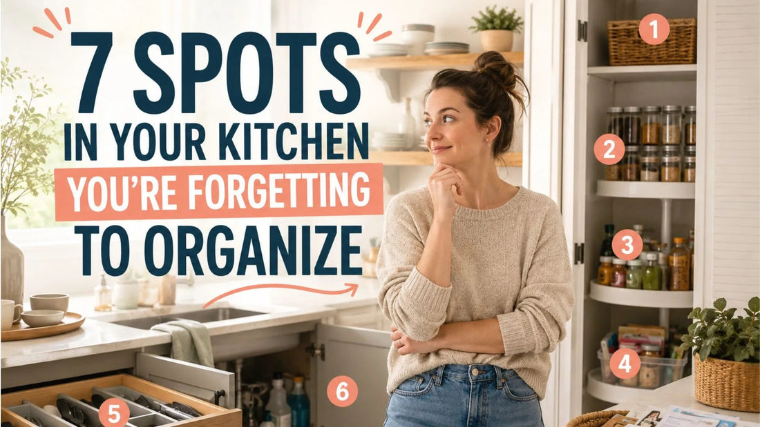 7 Spots in Your Kitchen You're Forgetting to Organize