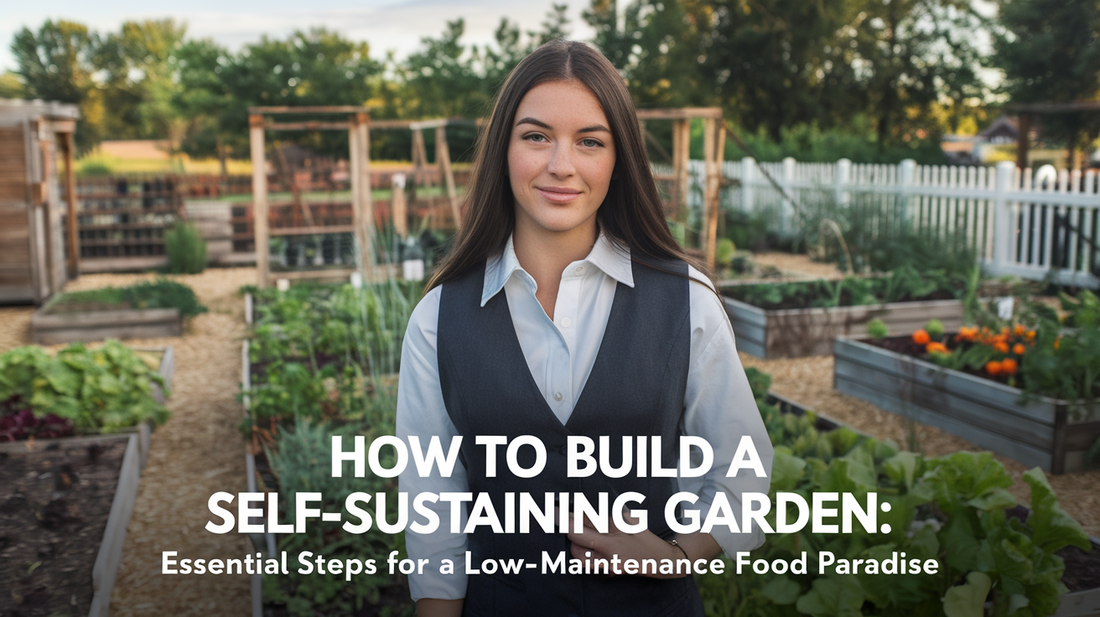 How to Build a Self-Sustaining Garden: Essential Steps for a Low-Maintenance Food Paradise