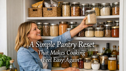 A Simple Pantry Reset That Makes Cooking Feel Easy Again