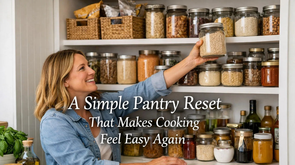 A Simple Pantry Reset That Makes Cooking Feel Easy Again