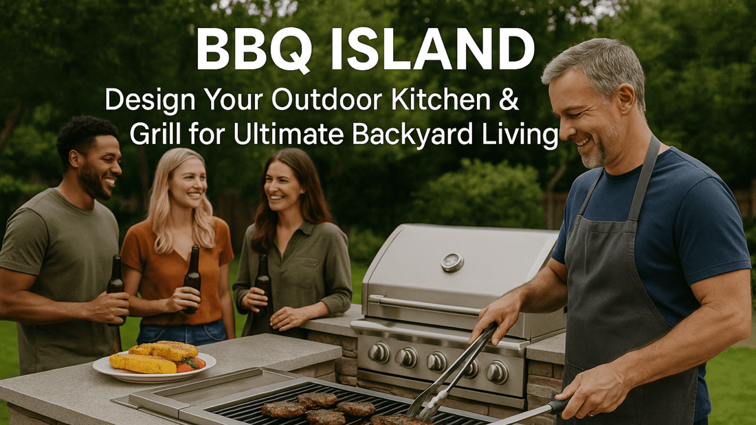 BBQ Island: Design Your Outdoor Kitchen & Grill for Ultimate Backyard Living