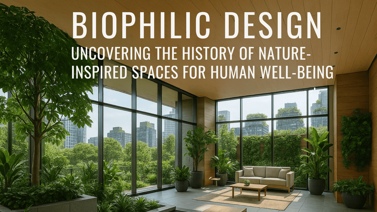 Biophilic Design: Uncovering the History of Nature-Inspired Spaces for ...