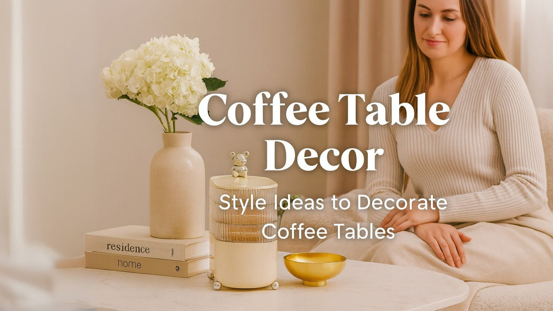 Coffee Table Decor: Style Ideas to Decorate Coffee Tables