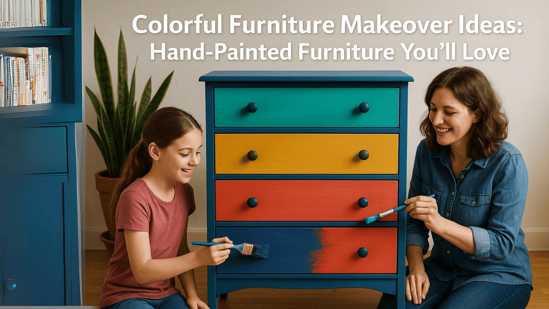 Colorful Furniture Makeover Ideas: Hand‑Painted Furniture You’ll Love
