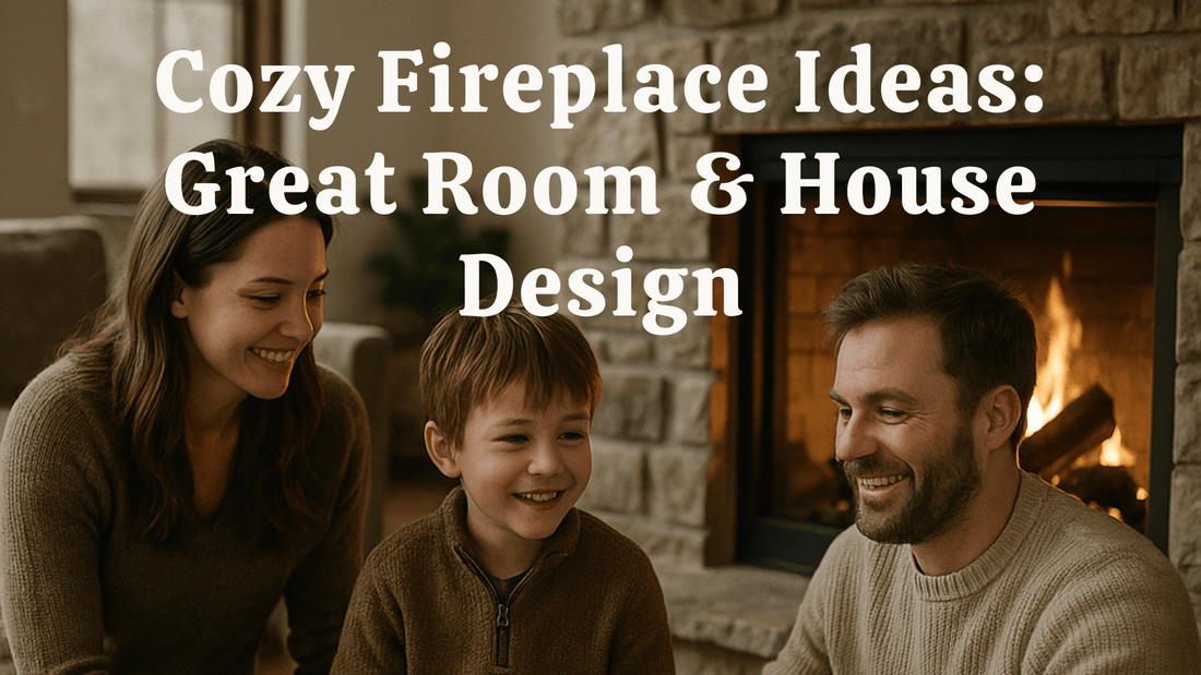 Cozy Fireplace Ideas: Great Room & House Design