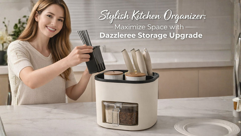 Dazzleree Kitchen Storage Organizers: Make Your Kitchen Easier