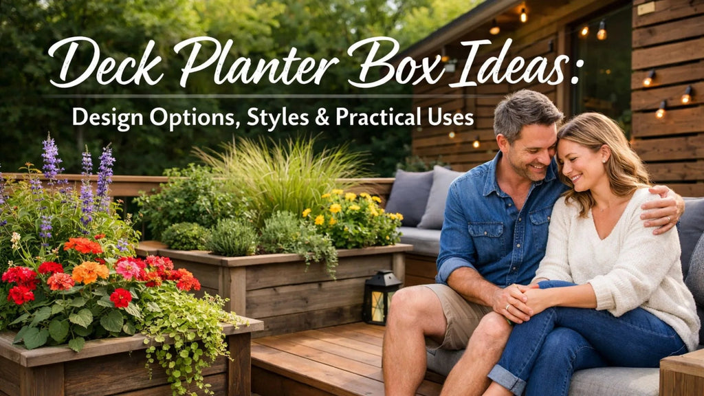 Deck Planter Box Ideas: Design Options, Styles & Practical Uses