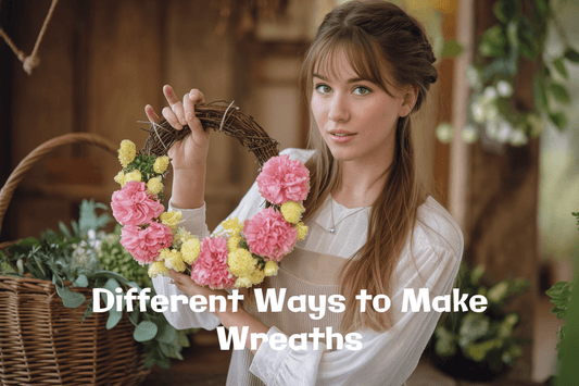 Different Ways to Make Wreaths: DIY Wreaths: 10 Deco Mesh Base Designs Using Dollar Tree Frames!
