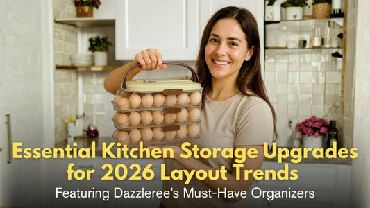 Essential Kitchen Storage Upgrades for 2026 Layout Trends — Featuring Dazzleree’s Must-Have Organizers