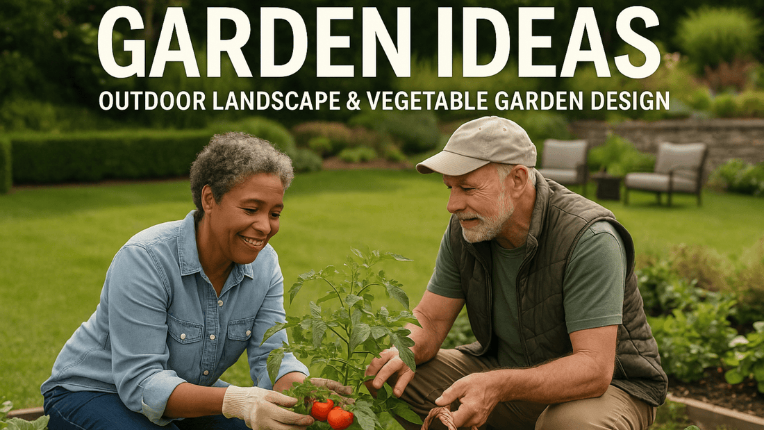 Garden Ideas: Outdoor Landscape & Vegetable Garden Design