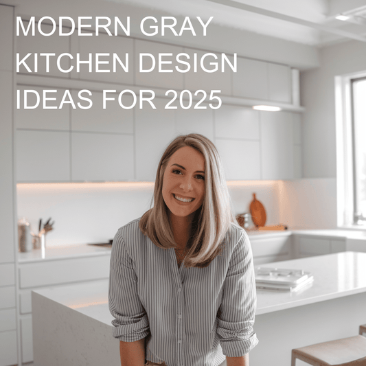 Gray is the New White: 2025 Kitchen Design Trends