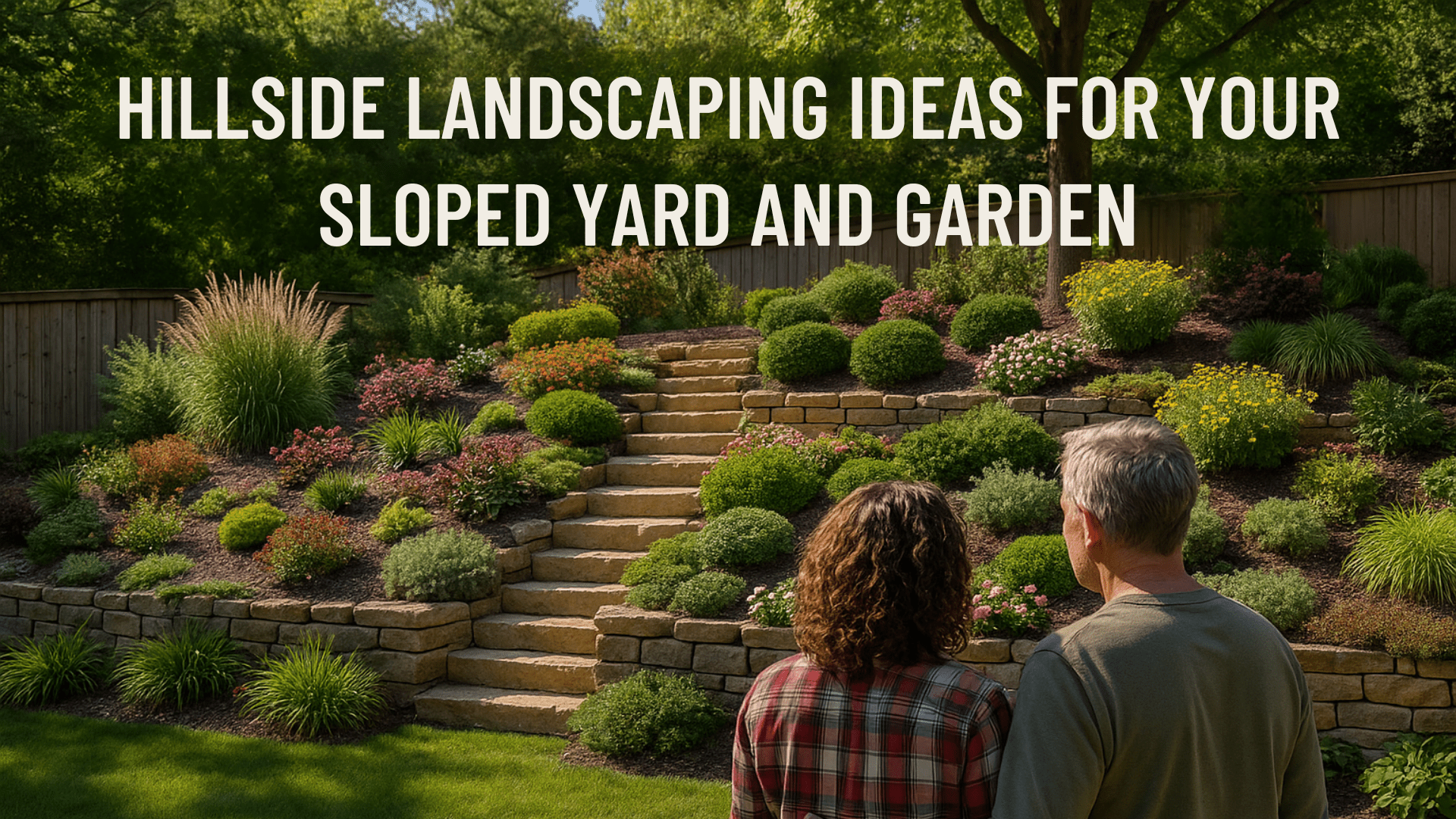 Hillside Landscaping Ideas for a Sloped Yard & Garden – Dazzleree