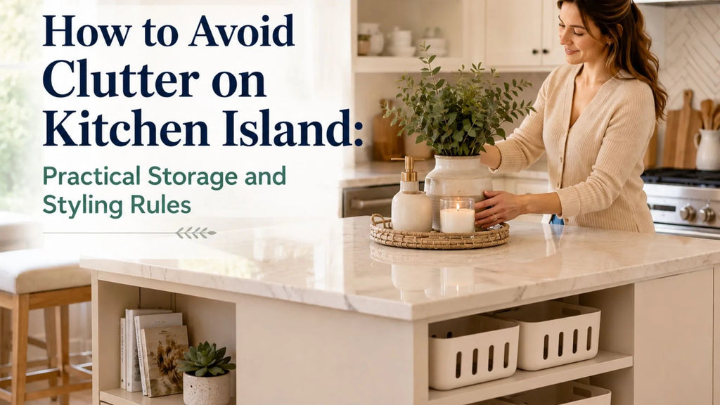 How to Avoid Clutter on Kitchen Island: Practical Storage and Styling Rules