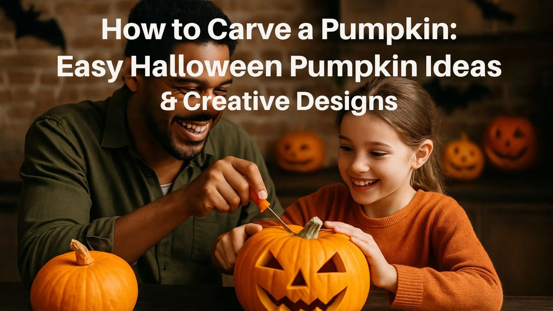 How to Carve a Pumpkin: Easy Halloween Pumpkin Carving Ideas & Creative Designs