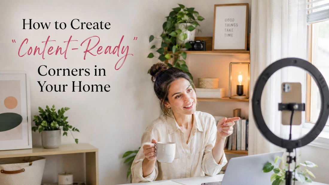 How to Create “Content-Ready” Corners in Your Home