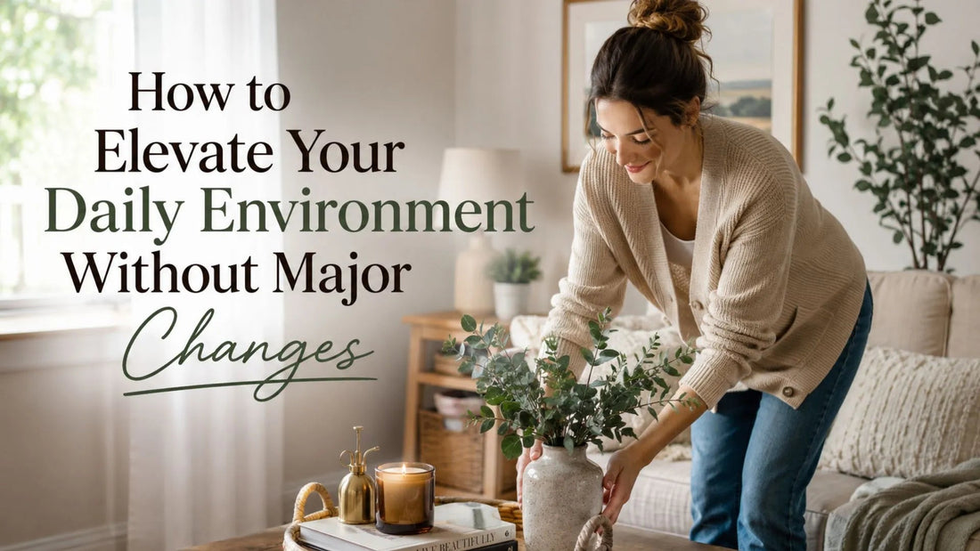 How to Elevate Your Daily Environment Without Major Changes