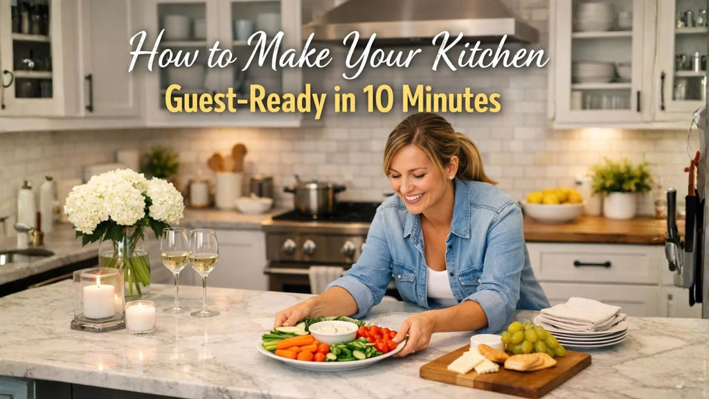 How to Make Your Kitchen Guest-Ready in 10 Minutes