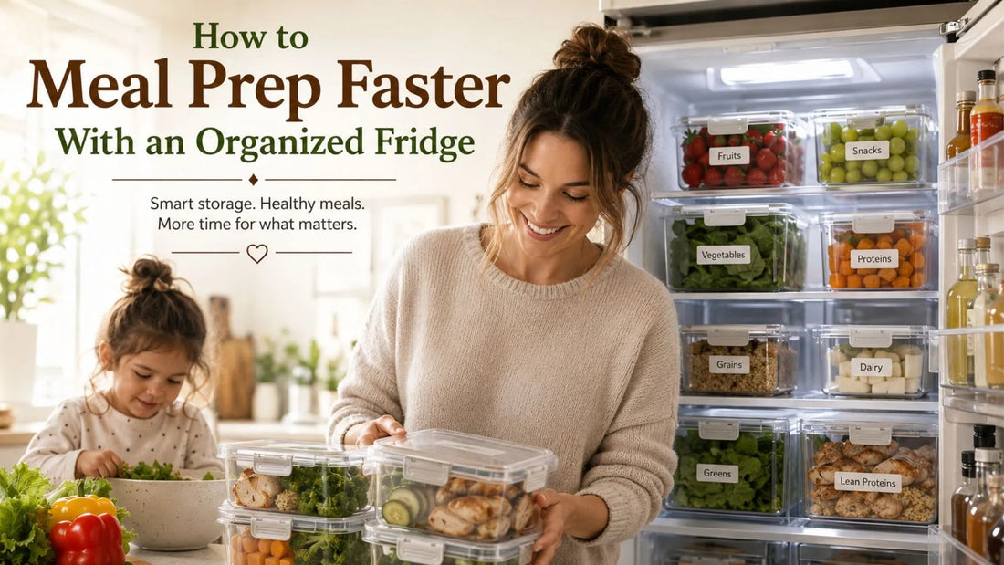 How to Meal Prep Faster With an Organized Fridge