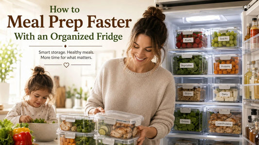 How to Meal Prep Faster With an Organized Fridge