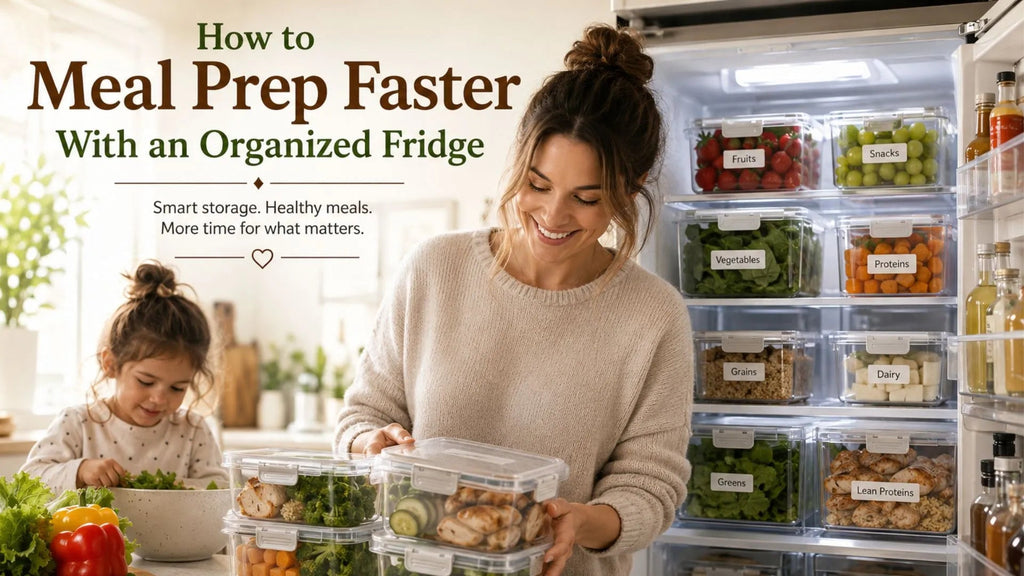 How to Meal Prep Faster With an Organized Fridge