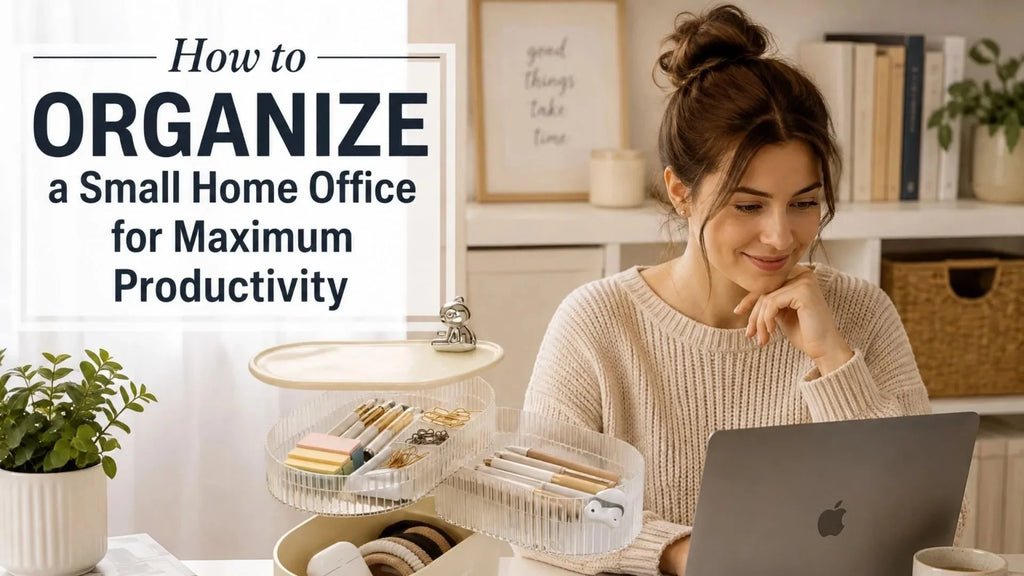 How to Organize a Small Home Office for Maximum Productivity