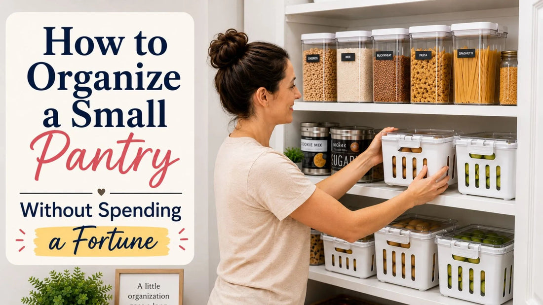 How to Organize a Small Pantry Without Spending a Fortune