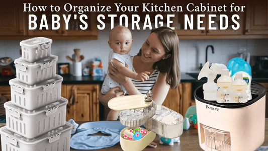 How to Organize Your Kitchen Cabinet for Baby's Storage Needs