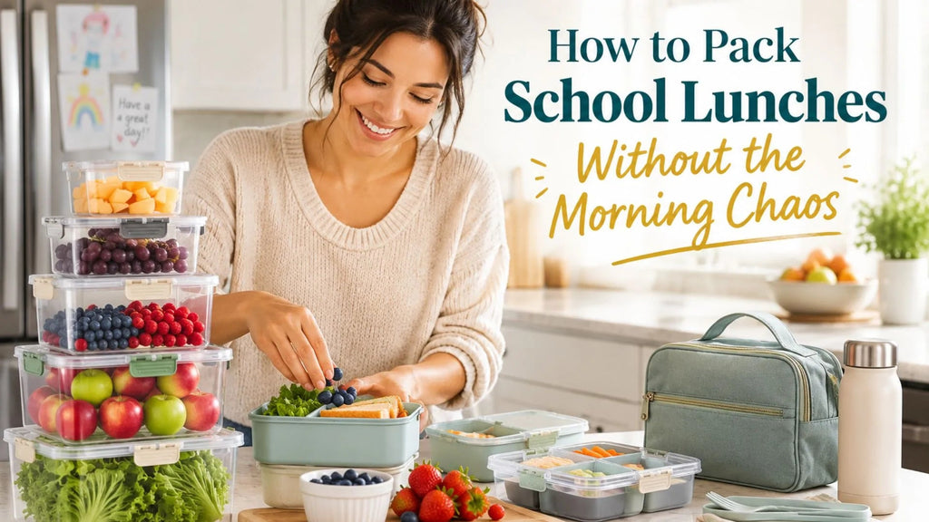 How to Pack School Lunches Without the Morning Chaos