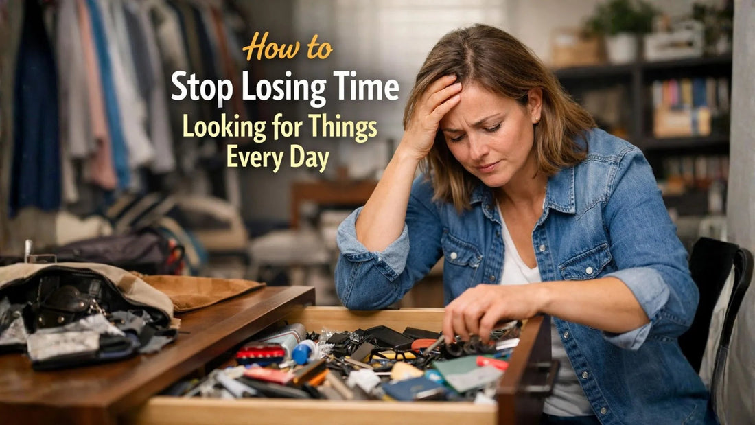 How to Stop Losing Time Looking for Things Every Day
