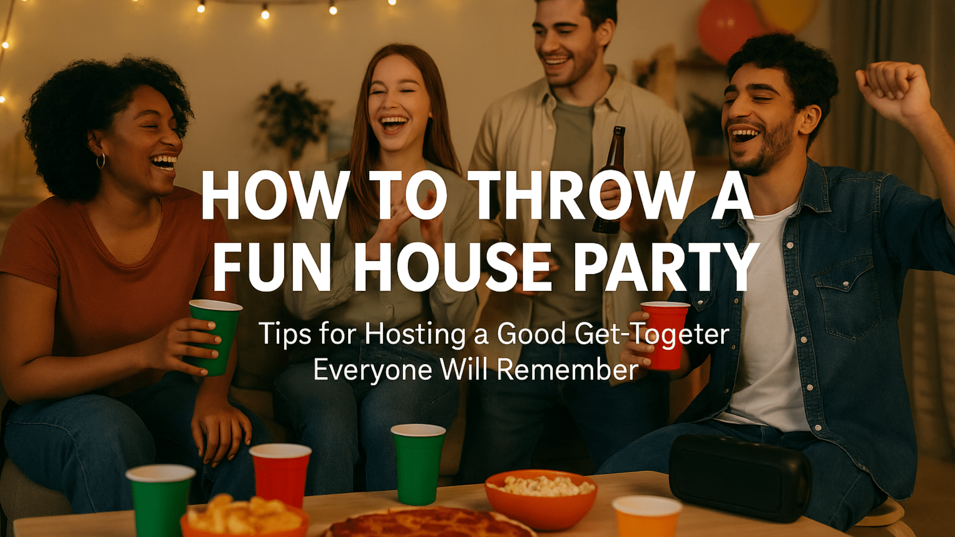 How to Throw a Fun House Party: Tips for Hosting a Good Get-Together ...
