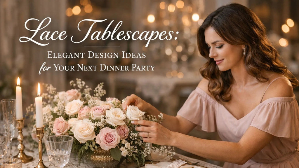 Lace Tablescapes: Elegant Design Ideas for Your Next Dinner Party