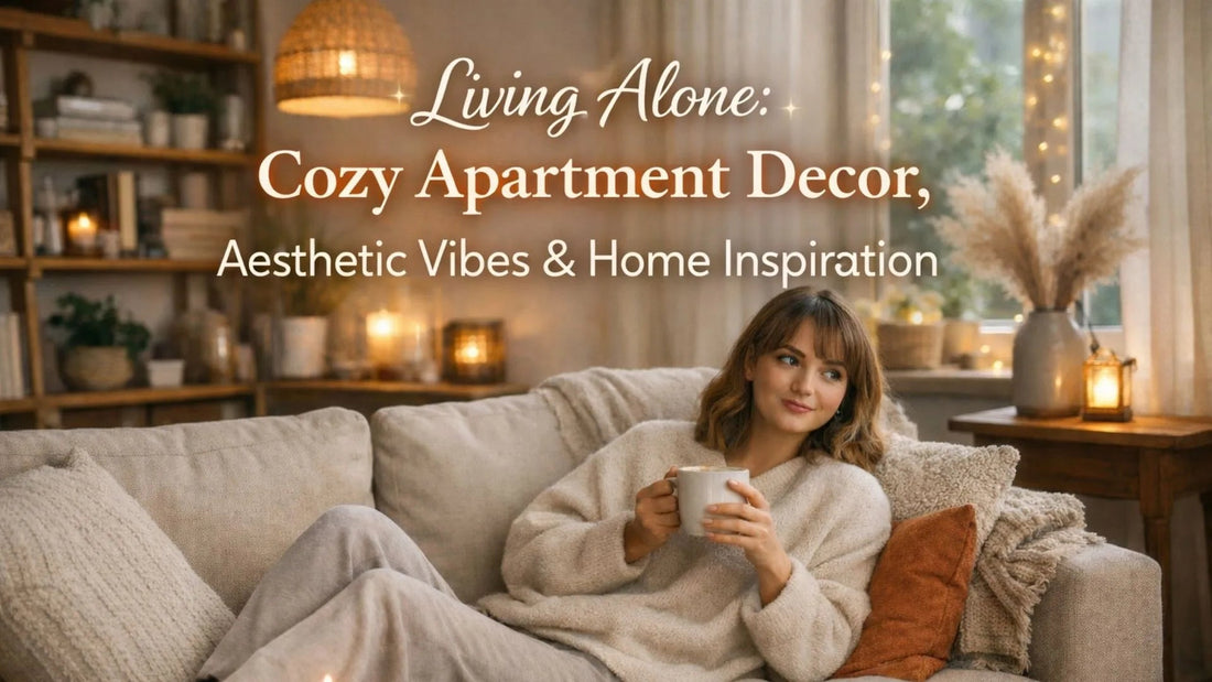 Living Alone: Cozy Apartment Decor, Aesthetic Vibes & Home Inspiration