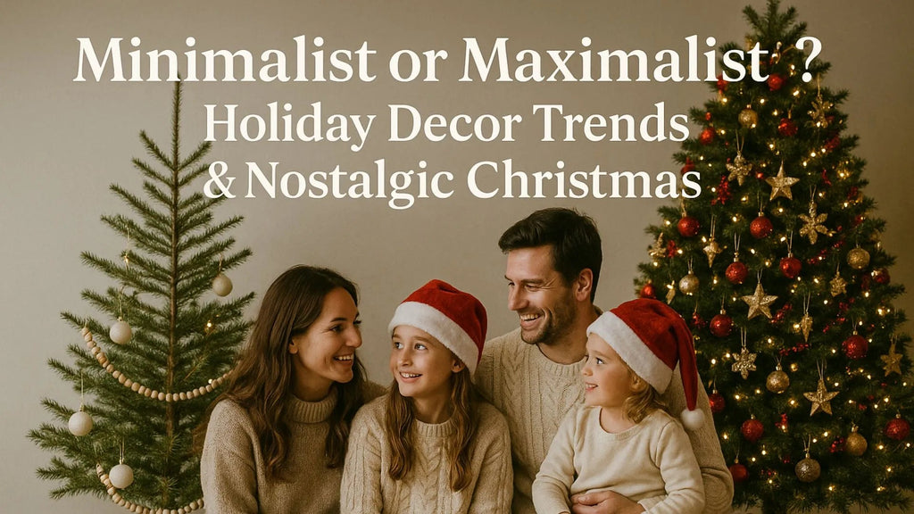 Minimalist or Maximalist? Holiday Decor Trends & Nostalgic Christmas
