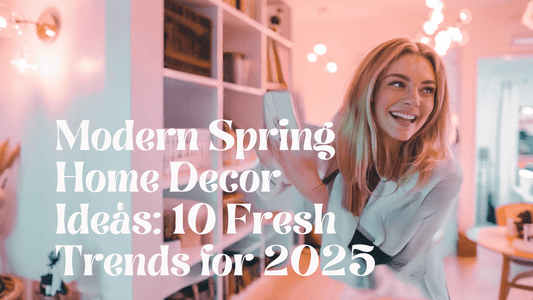 Modern Spring Home Decor Ideas: 10 Fresh Trends for 2025