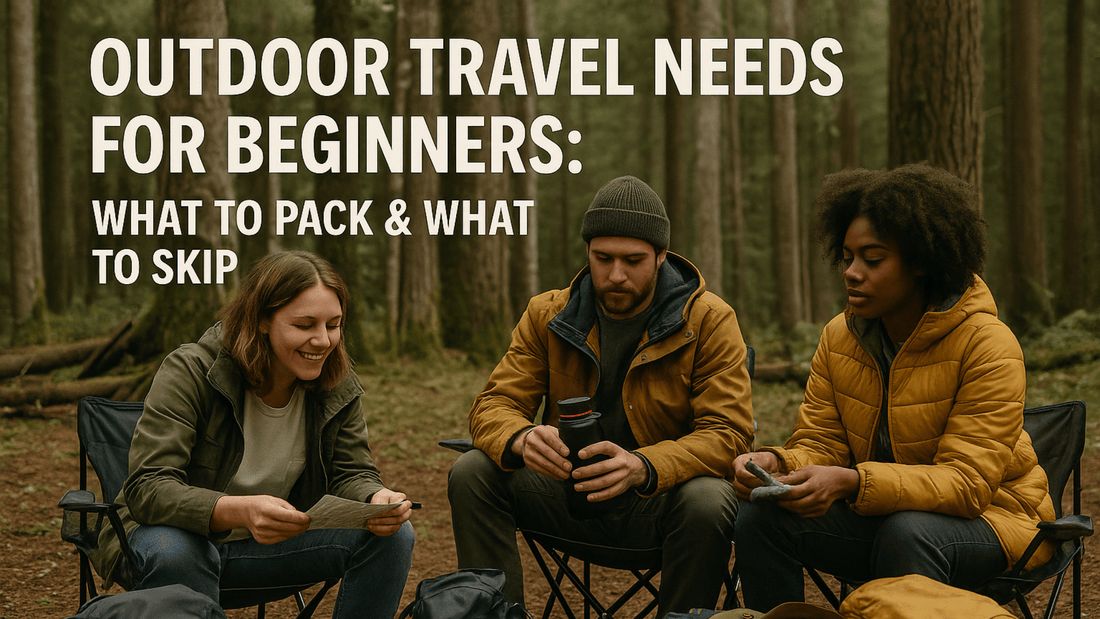 Outdoor Travel Needs for Beginners: What to Pack & What to Skip
