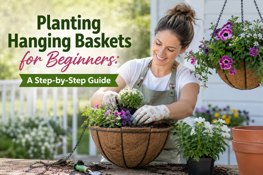 Planting Hanging Baskets for Beginners: A Step-by-Step Guide
