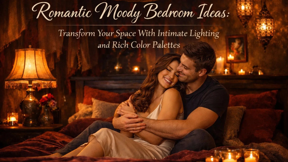 Romantic Moody Bedroom Ideas: Transform Your Space With Intimate Lighting and Rich Color Palettes