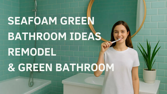 Seafoam Green Bathroom Ideas: Remodel & Green Bathroom