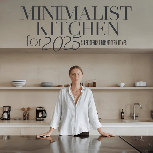 Sleek & Modern: 2025 Minimalist Kitchen Designs You'll Love