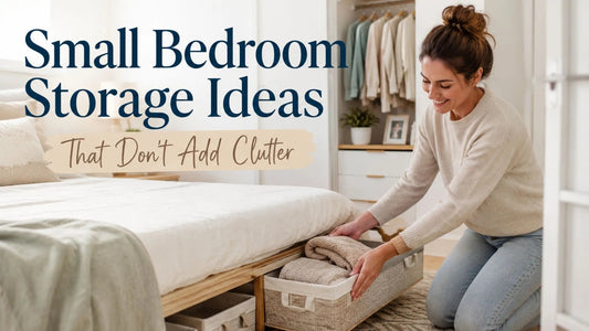 Small Bedroom Storage Ideas That Don't Add Clutter