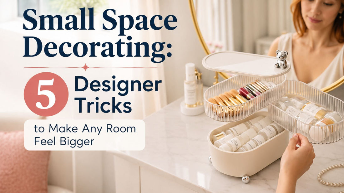 Small Space Decorating: 5 Designer Tricks to Make Any Room Feel Bigger