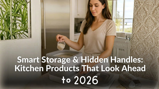 Smart Storage & Hidden Handles: Kitchen Products That Look Ahead to 2026