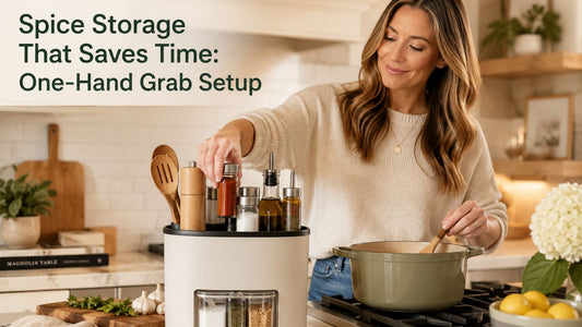 Spice Storage That Saves Time: One-Hand Grab Setup