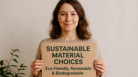 Sustainable Material Choices: Eco-Friendly, Renewable & Biodegradable