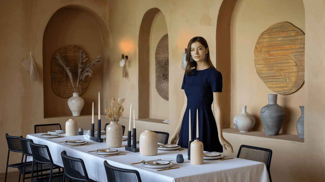 Tablescape Ideas for Dinner Party: Simple Elegance Meets Modern Design