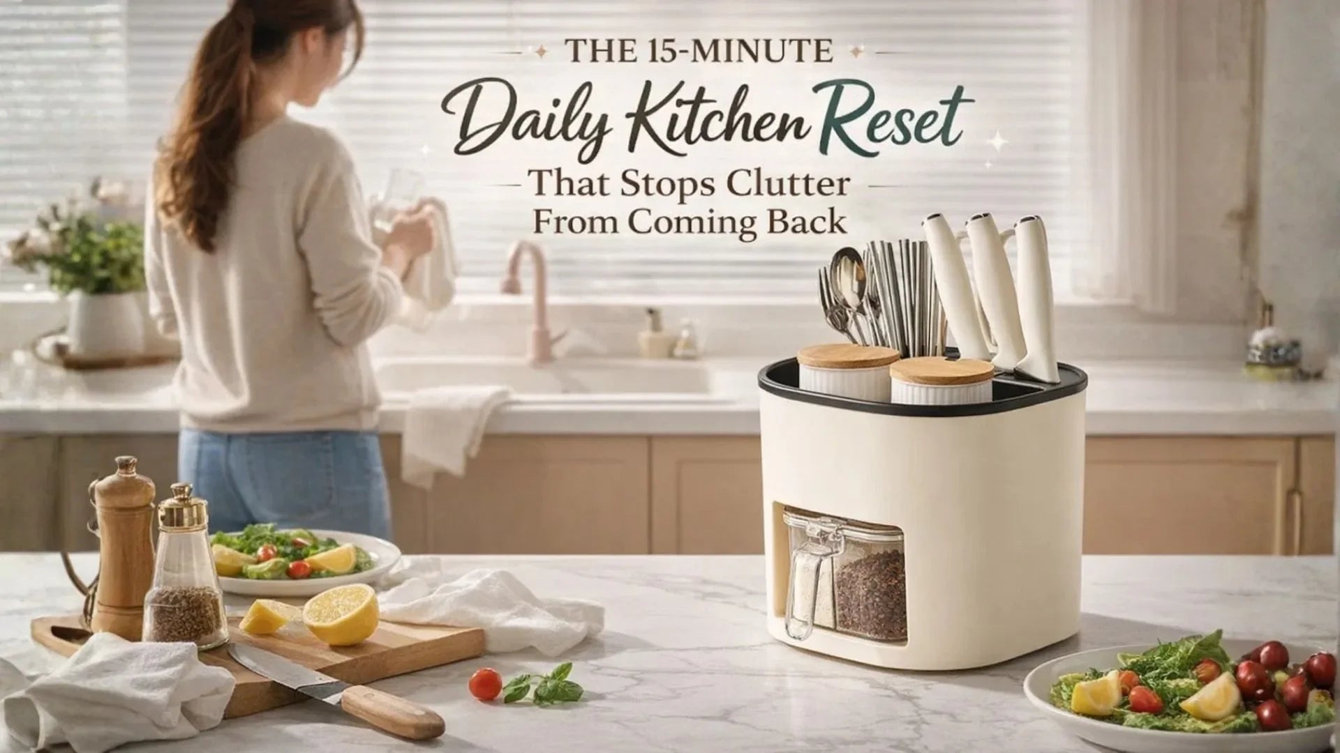 The 15-Minute Daily Kitchen Reset That Stops Clutter From Coming Back ...