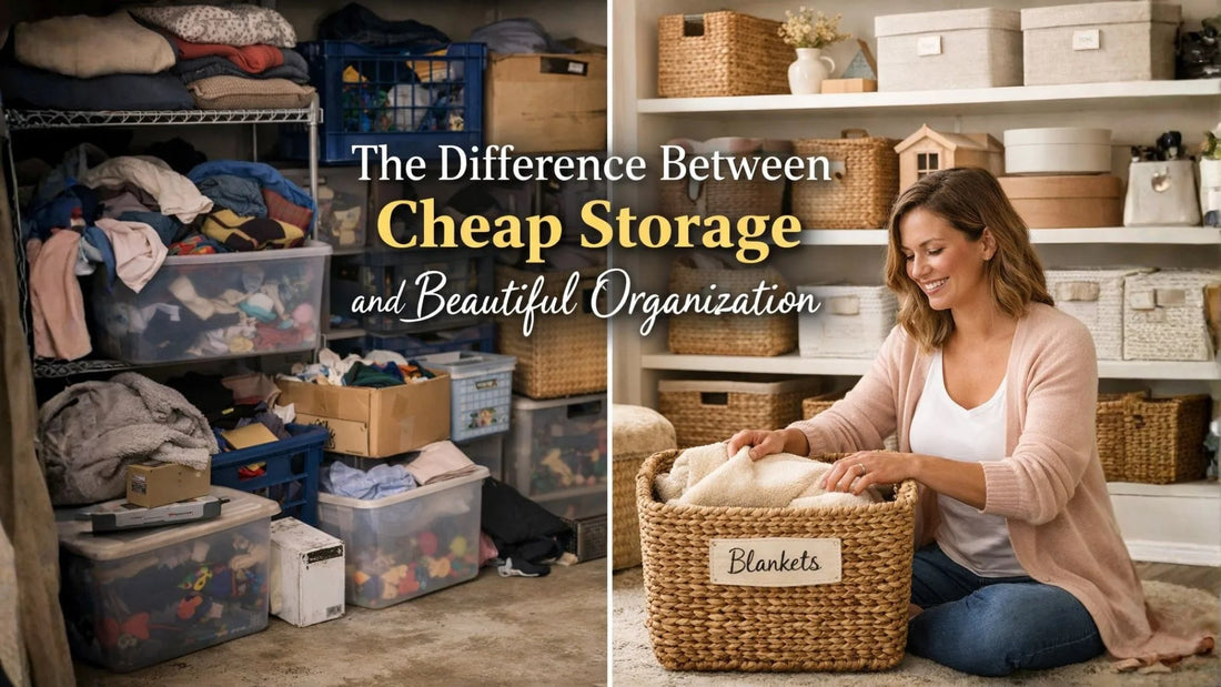 The Difference Between Cheap Storage and Beautiful Organization
